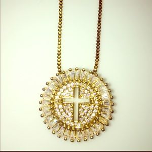Touch of Love Cross Necklace